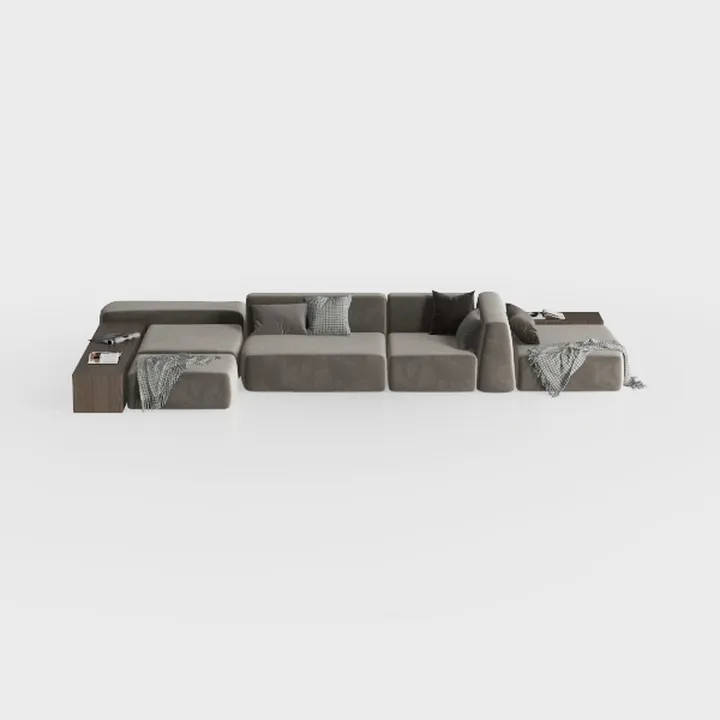 YI DANICA L-Shaped Sectional Couch – Modular with 