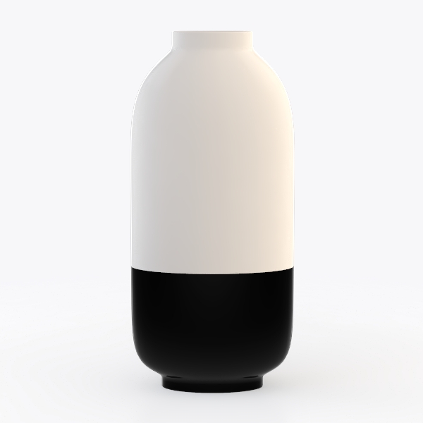 Premium Ceramic Vase, Minimalism Style White Vases