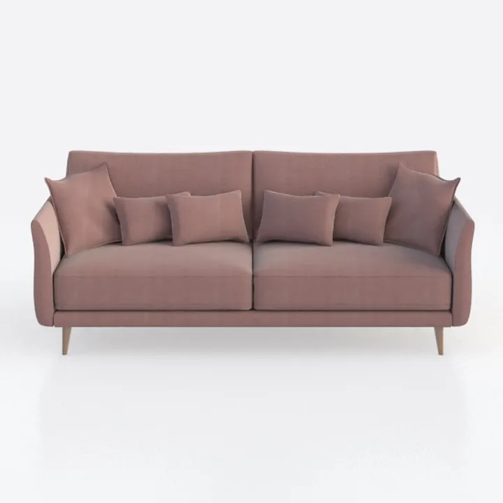 Container Furniture Direct Regal 75.6" Velvet Conv