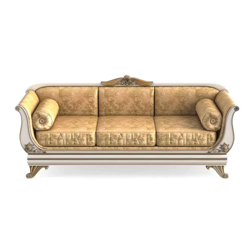 BOWERY HILL Traditional Velvet Upholstered Sofa