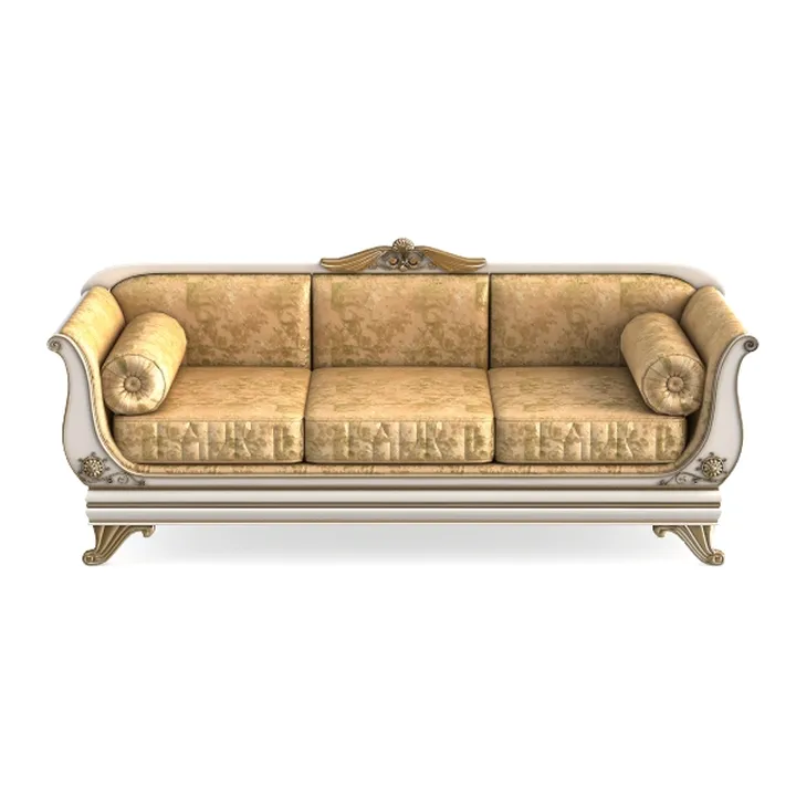 BOWERY HILL Traditional Velvet Upholstered Sofa