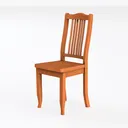 Boraam Shaker Chair, Oak, Set of 2 Left 45 Degree View