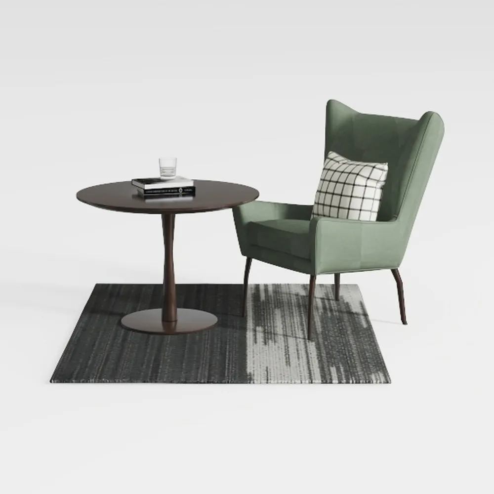 Fabric Accent Chair, Upholstered Armchair with