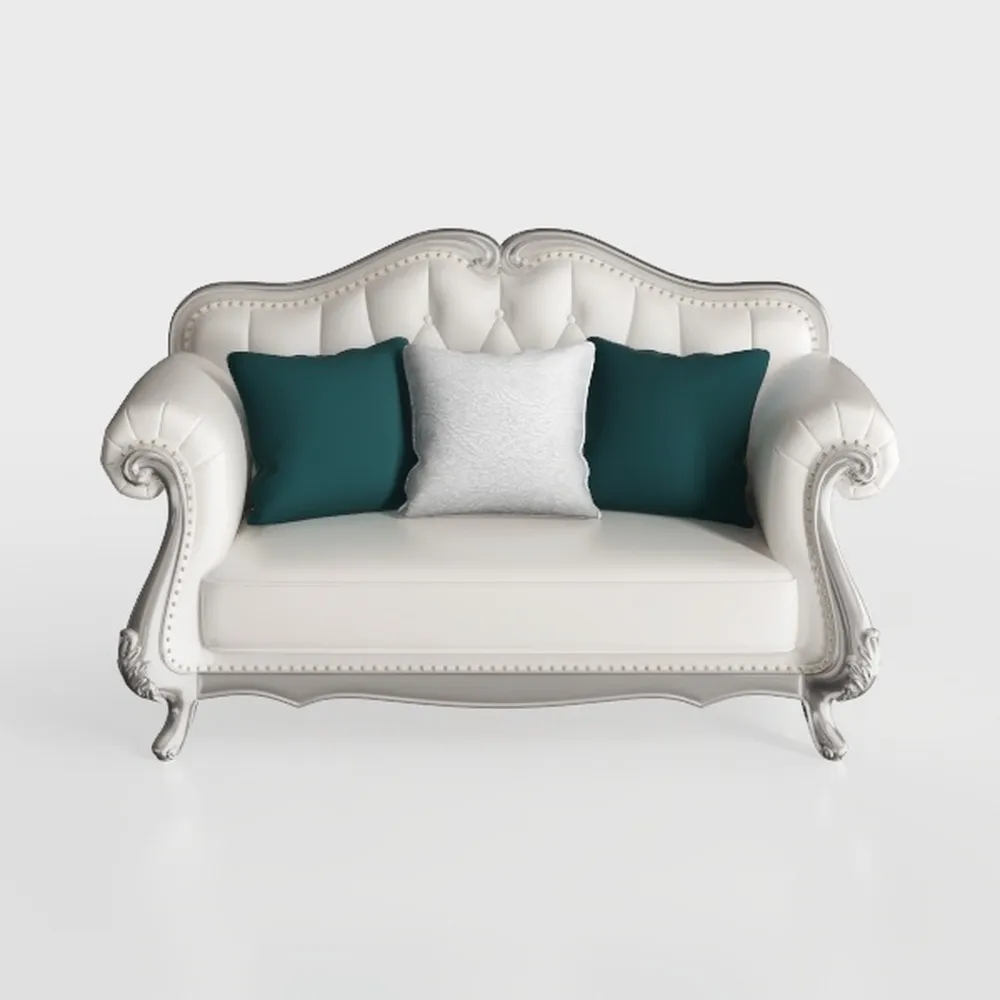 Luxury Victorian Couch - Floral Couch with Crystal