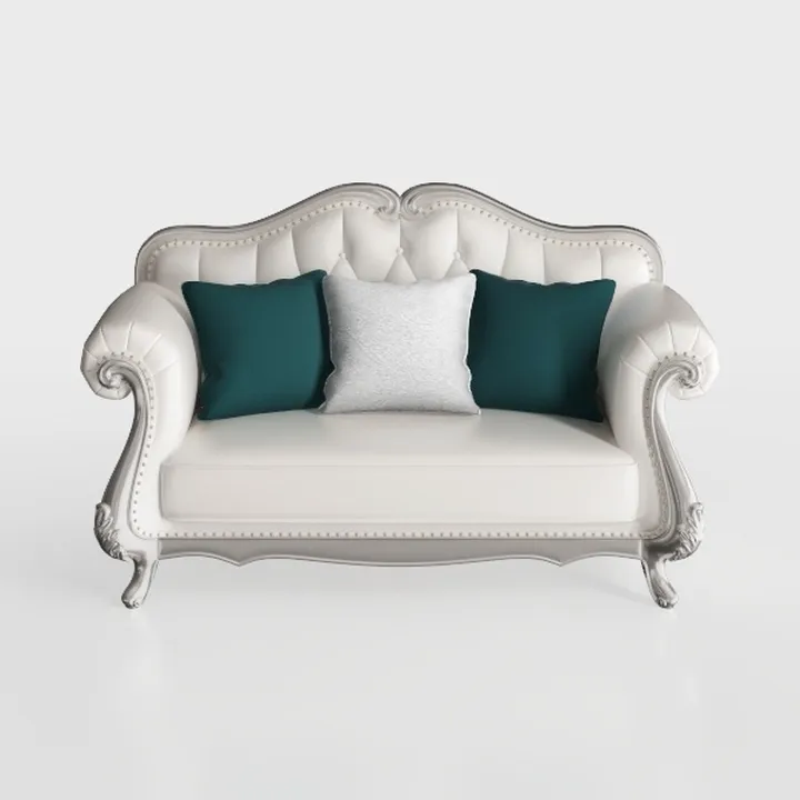 Luxury Victorian Couch - Floral Couch with Crystal