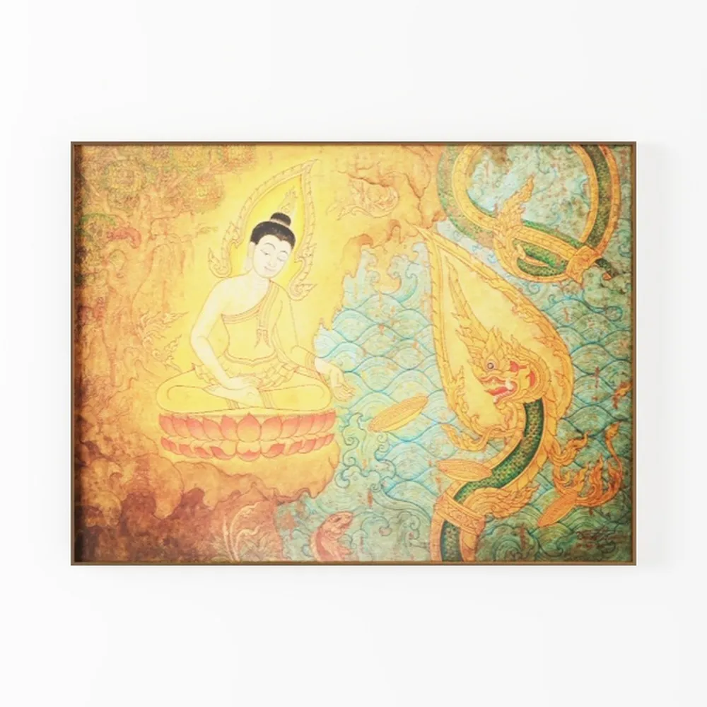 DesignQ Vangogh Oversized Wall art decor, Vangogh