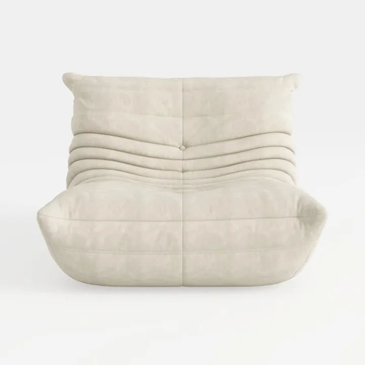 Bean Bag Chair with Ottoman, Armrest Bean Bag