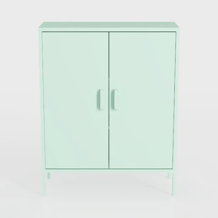 Metal Storage Cabinet with Adjustable Shelves