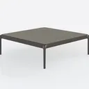 78.7in Industrial Dining Table for 8, Wooden Long  Right 45 Degree View