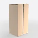 Refrigerator 4 Right 45 Degree View