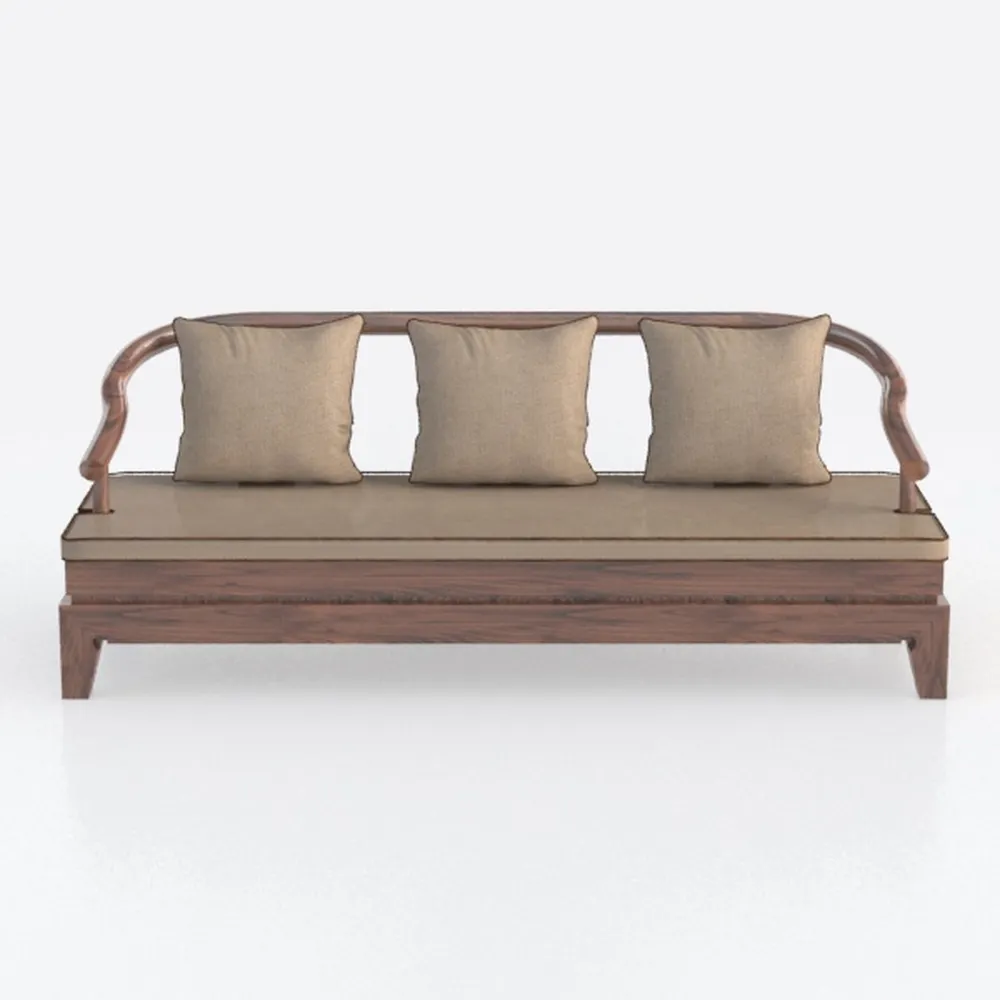 ChinaFurnitureOnline Elmwood Chinese Day Bed, Ming