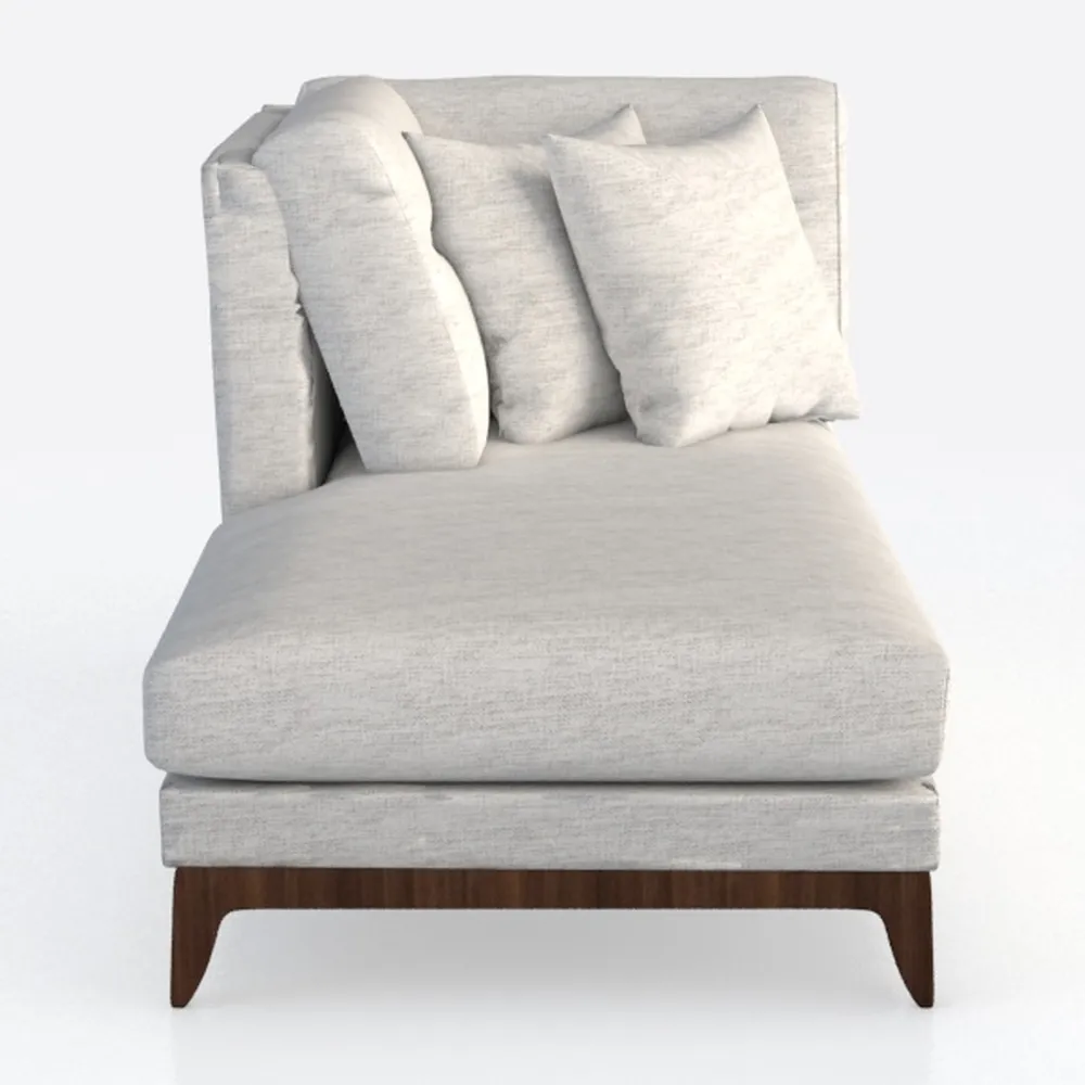 Acanva Convertible Modular Sectional Sofa, Mid-Cen