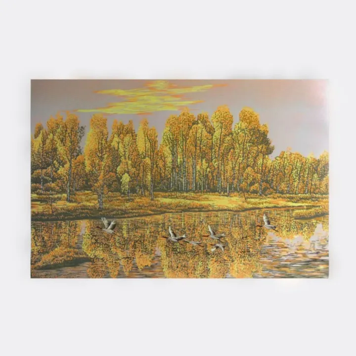 Art8YuQi Paintings - Contemporary Abstract Art Oil