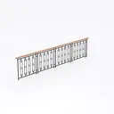 handrail 16 Left 45 Degree View