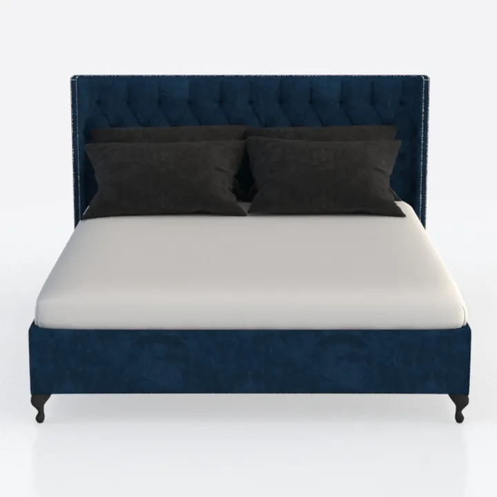 Baxton Studio Gothard Modern and Contemporary Navy