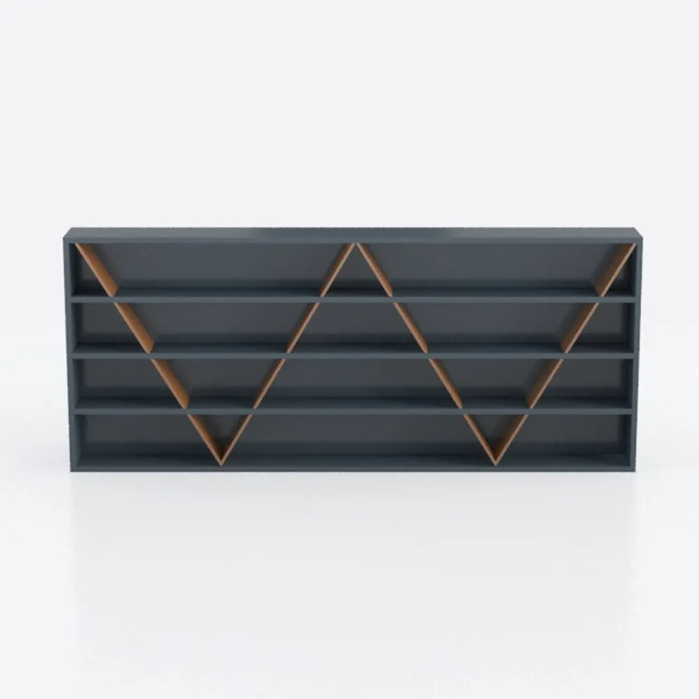 63 Inch Mid Century Modern Sideboard Buffet with