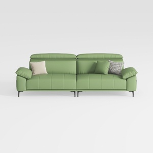 Almor Velvet Living Room Loveseat in Army Green