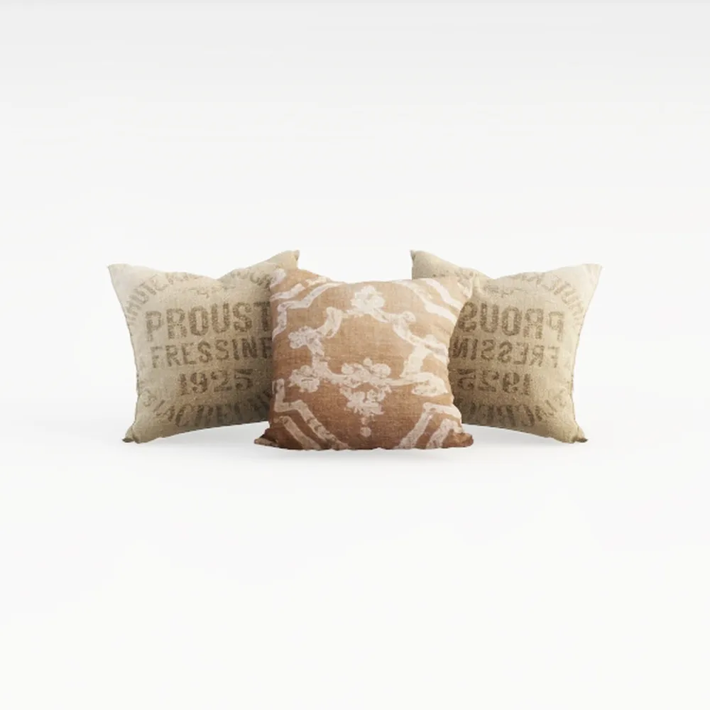 Fancy Homi 2 Packs Boho Decorative Throw Pillow