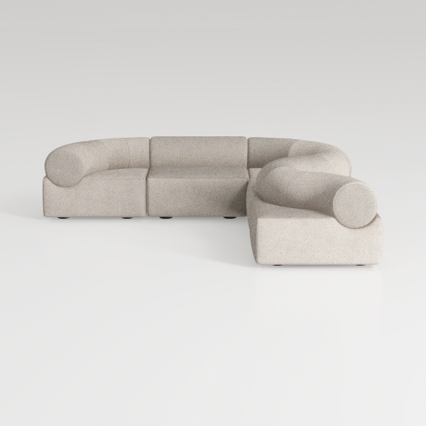 Stendmar 160&quot; Semi Circular Round Microfiber Fabri