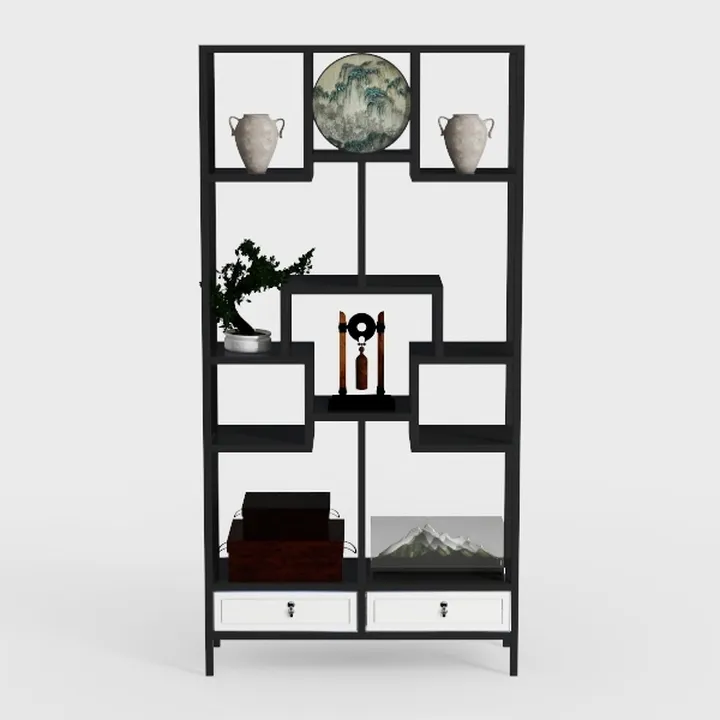 Triple 4 Tier Book Shelf, Modern Bookcase Shelf
