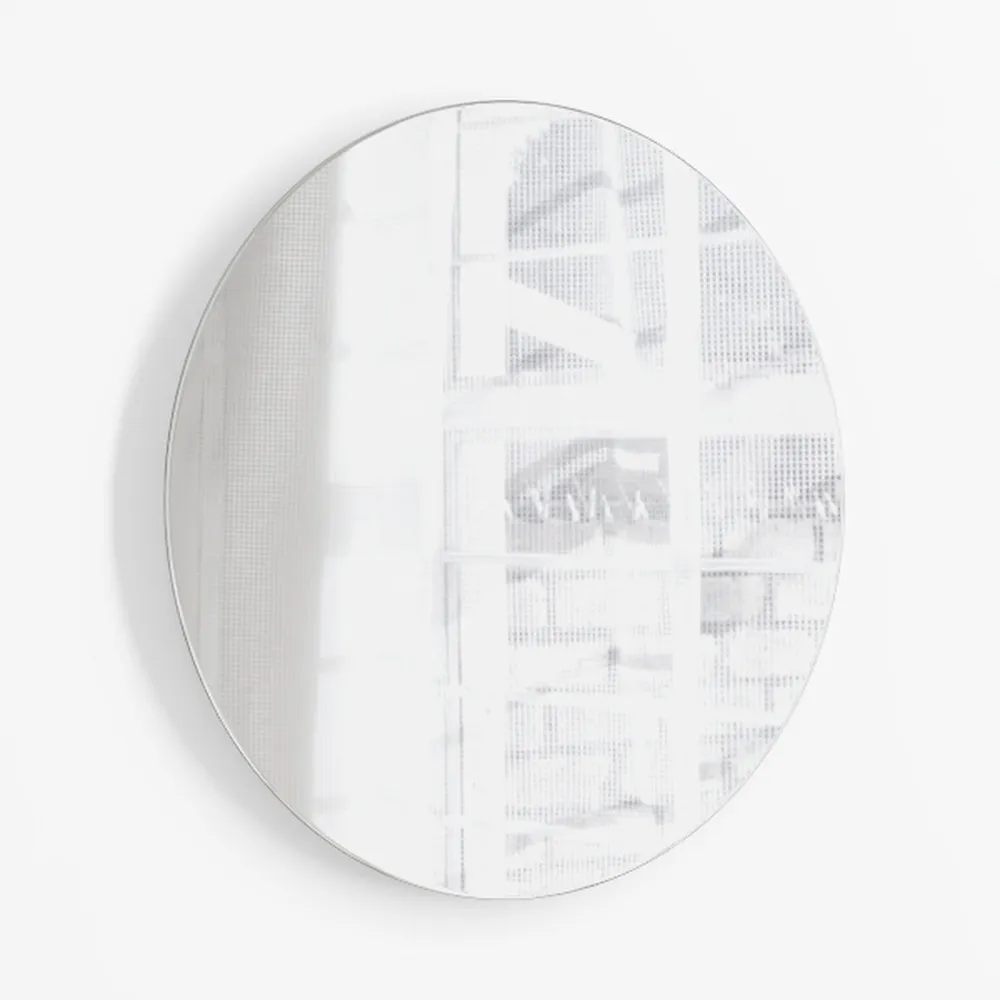 Acrylic Mirror Self-adhesive DIY Art Glass Elliptic Mirror Wall Stickers 10 15 20 30cm For Bathroom Living Room Decoration
