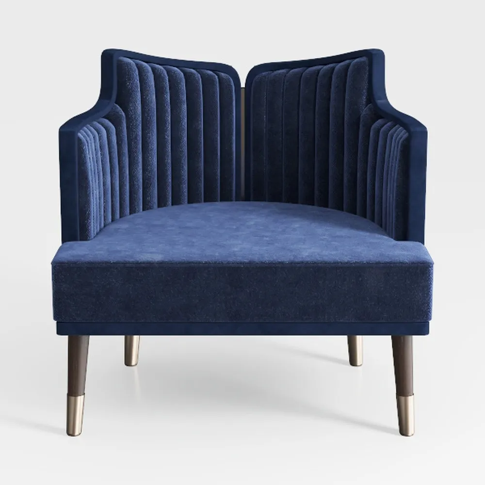 Linyuanwai Accent Chair for Living Room, Velvet Co