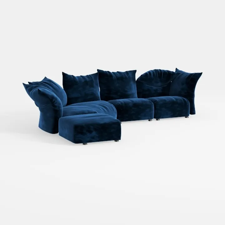 Sunset Trading Contemporary Puff Collection 3PC