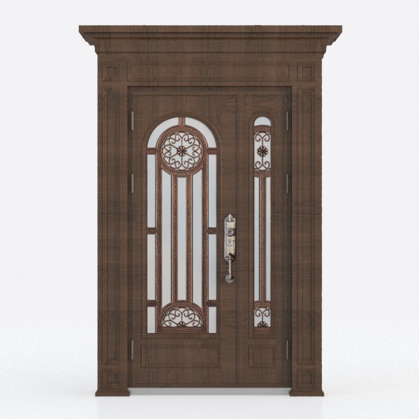 Unequal Swing Doors 13