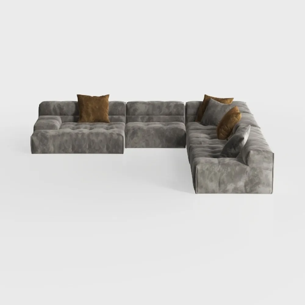 COMHOMFORT 8-Piece Modular U-Shaped Sectional Sofa