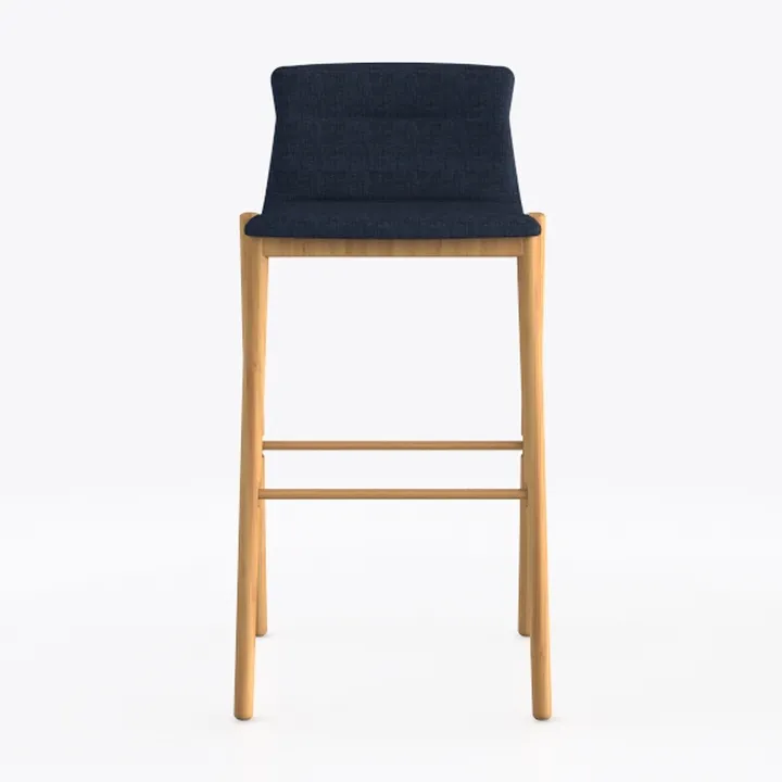 Spencer 25.5 in. Blue Contemporary Polyester Uphol