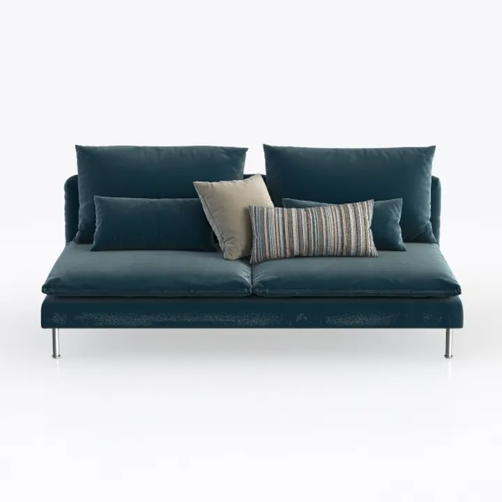 Great Deal Furniture Jordan Modern Fabric Loveseat