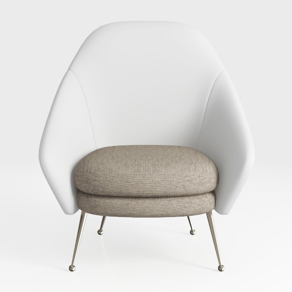 Yaheetech Accent Chair, Modern Cozy Vanity Chair w