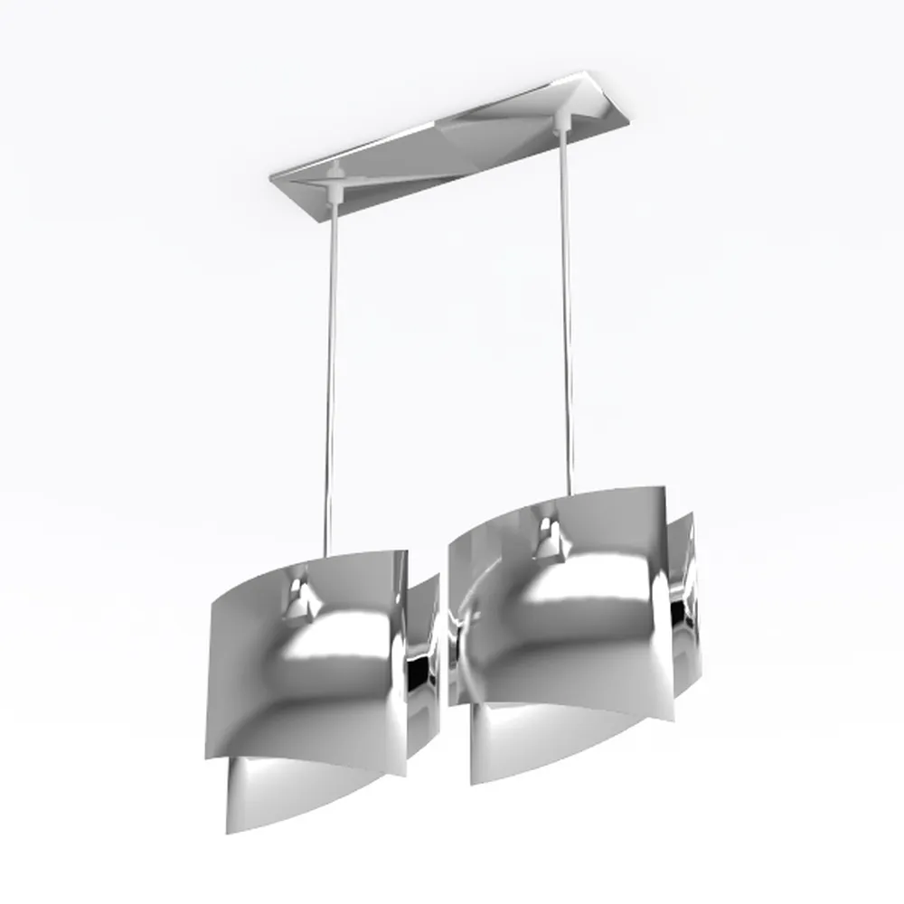 Mayful Modern LED Chandelier, Black Pendant Light,