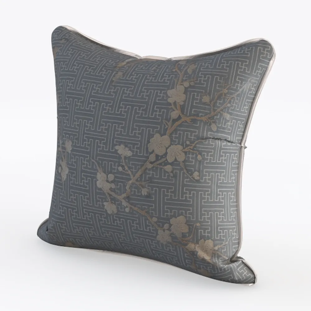 Throw Pillow Covers Distressed Herringbone Vintage