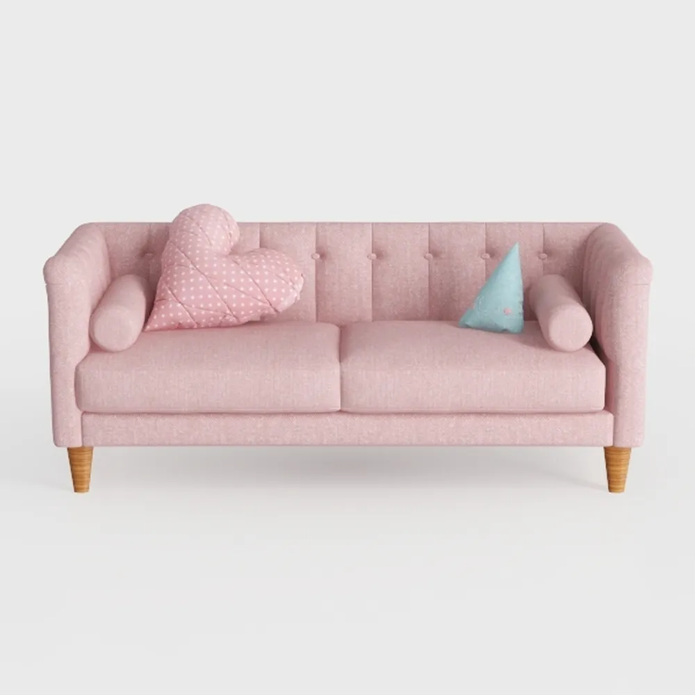 QHITTY Chesterfield Sofa, Modern 3 Seater Accent