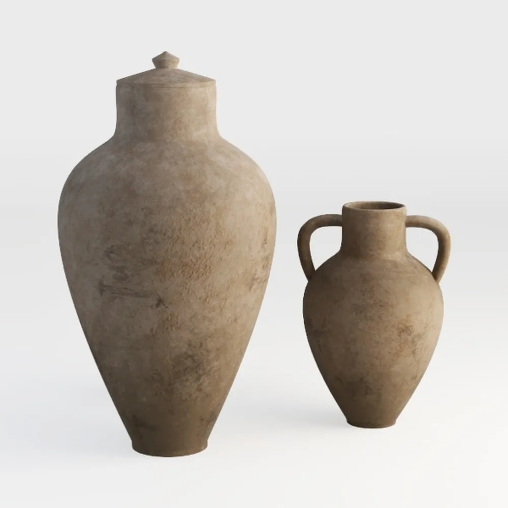 European Retro Large Flower Vase, Decorative