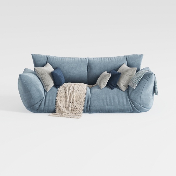 117.3” Modular Sectional Sofa, Corduroy Boneless