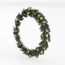 wreath-Christmas Left 45 Degree View