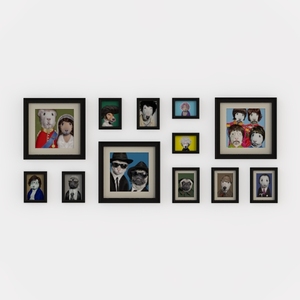 photo wall-Dog Person