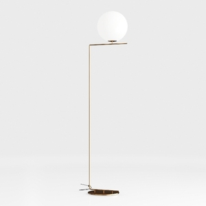【Upgraded】 Dimmable Gold Floor Lamp, 1200 Lumens