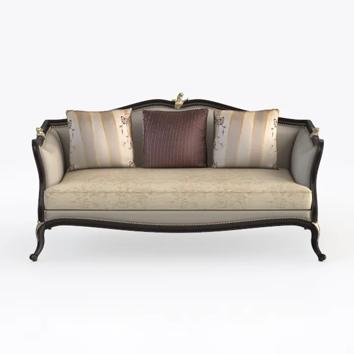 Luxury Victorian Couch - Floral Couch with Crystal