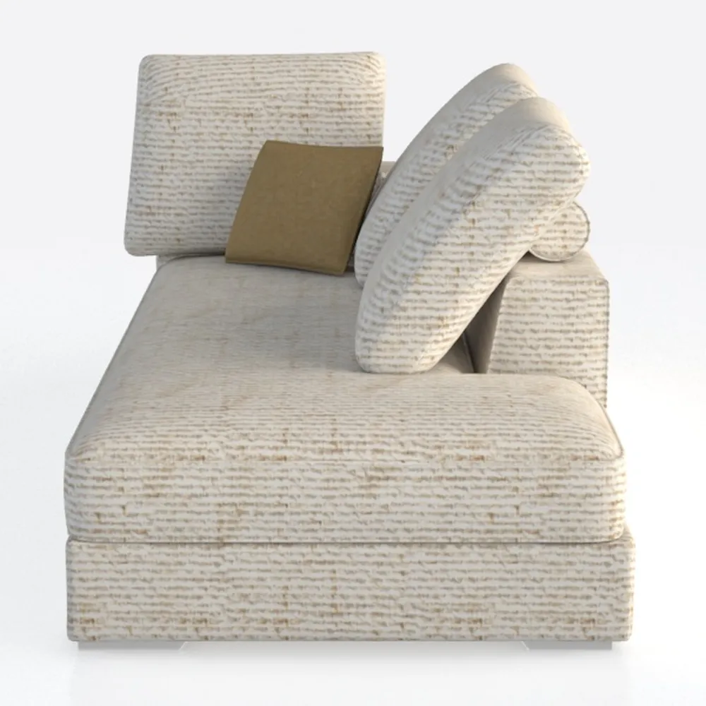 Accent Chair with Storage Ottoman Upholstered