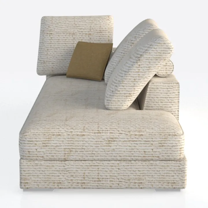 Accent Chair with Storage Ottoman Upholstered