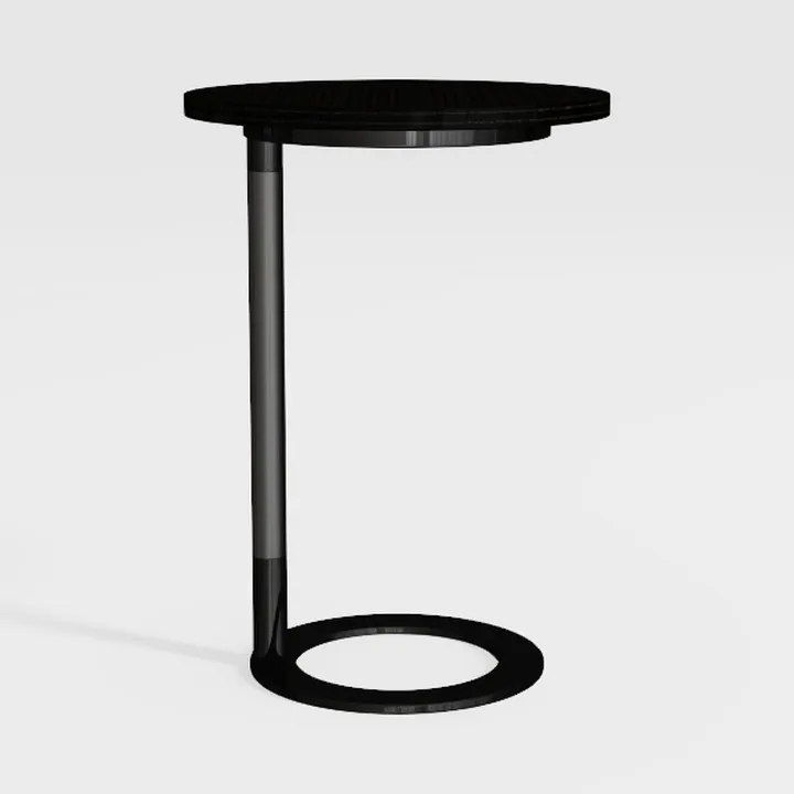 HOOBRO Small Round Side Table, Drink Table, Coffee