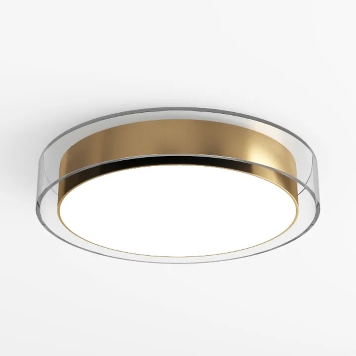 Dimmable Gold LED Ceiling Light, 2700K-6000K 5CCT