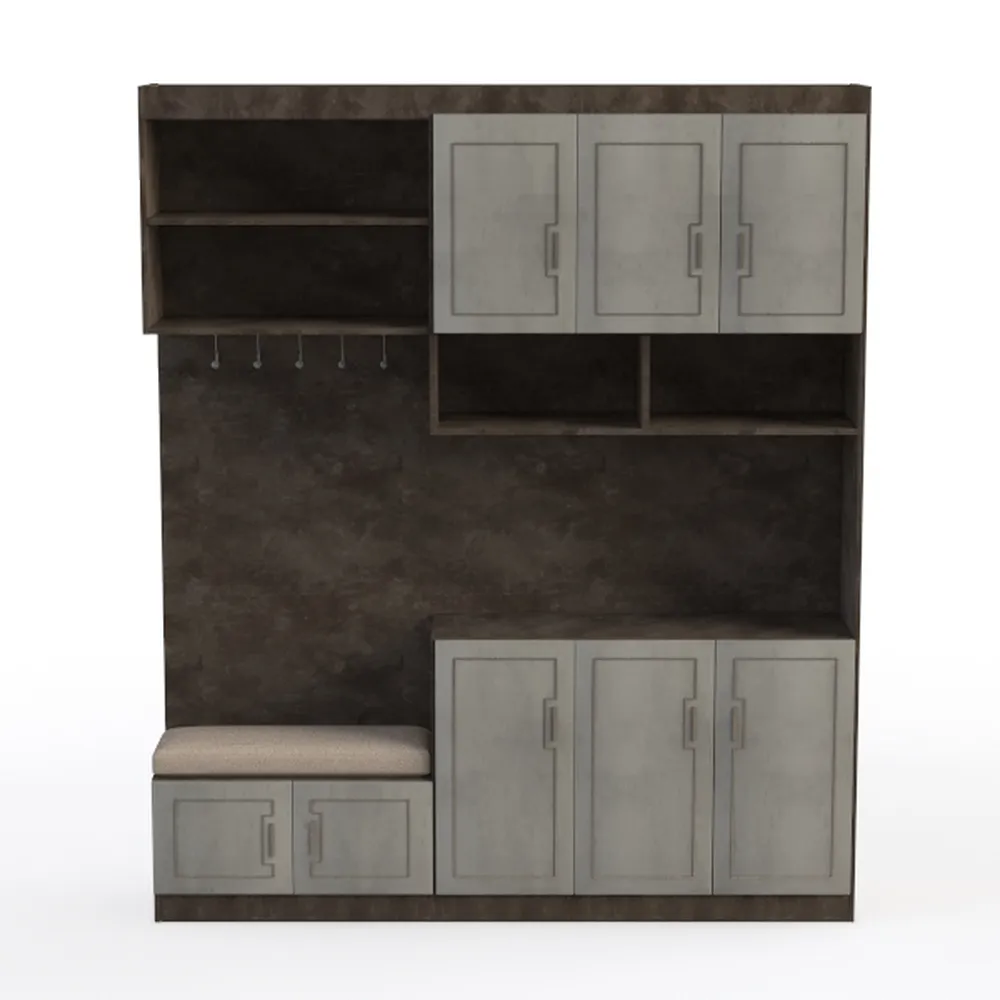 HOSTACK 60.4" Farmhouse Kitchen Pantry Storage