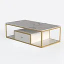Tea Table 106 Left 45 Degree View