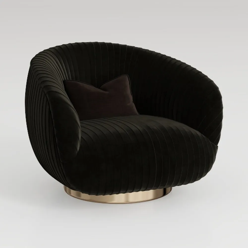 Meridian Furniture 102Black-S4F Arc Collection