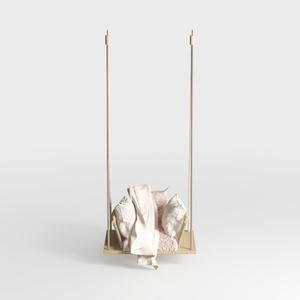 2-Person Metal Patio Swing Chair with Stand Indoor