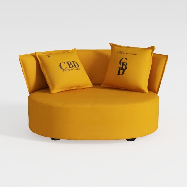 Chair and A Half with Ottoman, 360° Swivel Accent